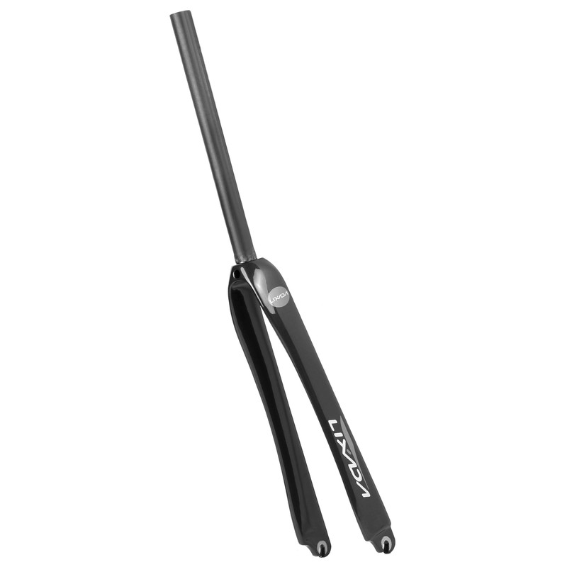 Lixada 25.4mm Ultralight Full Carbon Fiber Road Bicycle Fork 700C