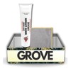 AGS Lith-Ease White Lithium Grease 1.25 oz Bundle with Microfiber