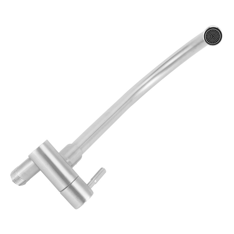 G1/2 Sink Faucet Wall-in 360 Degree Rotating Water Tap Single