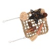 Bird Foraging Wall Toy Safety Parrot Woven Hanging Mat Climbing