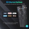 2 Pack Remote XRT136 for VIZIO Smart TV, FlyCoco Universal