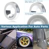 Rolling Gears 32-Pieces M6 Anodized Aluminum Gasket Washer Kit for