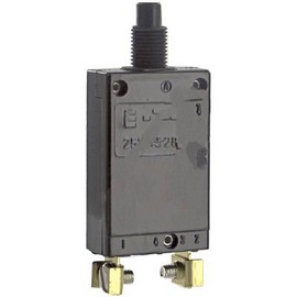 E-T-A Circuit Protection and Control 2-5700-IG1-K10-DD-25A, Circuit Breaker; Therm; Push; Cur-Rtg 25A; Panel; 1 Pole; Vol-Rtg 250/28VAC/VDC