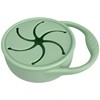 BraveJusticeKidsCo - Taza de ataque de botanas plegable de silicona