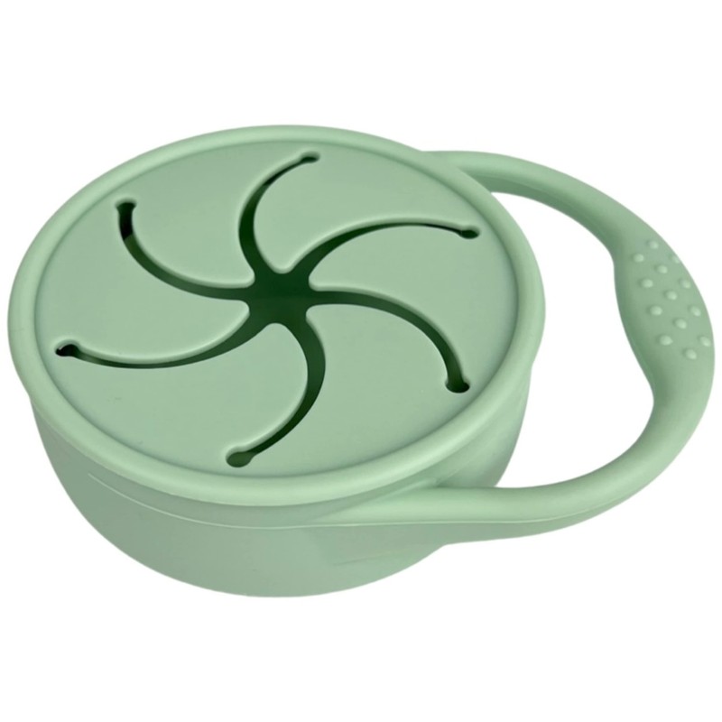 BraveJusticeKidsCo - Taza de ataque de botanas plegable de silicona