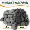 45 LB Mexican Beach Pebbles - 1-2 Inch Decorative River
