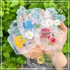 40 PCS Transparent Dried Flower Bookmarks, 2025 New Clear Jars