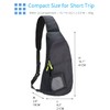 PivotWing Sling Bags for Men Women Small Backpack Rucksack Crossbody