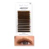 Lashesandfun Extensiones De Pestañas 1x1 Color Café 0.05d Mix 8-15mm