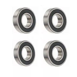 6203-2RS 3/4 Bearing deep Groove Ball Bearings， ID 3/4 in x OD 1.575 in x Width 0.4724 in，Used for Lawn Mower,Chrome Steel Material