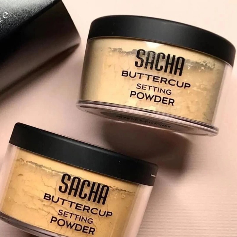 Sacha BUTTERCUP Setting Powder, No Ashy Flashback,Blur