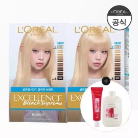 L'Oreal Paris [로레알파리][SSG단독구성] 로레알파리 엑셀랑스 블리치 슈프림 2개 [증정]TR5 헤어팩50ml L'Oreal Paris Excellance Bleach Suprême 2pcs [Gift] TR5 Hair Pack 50ml