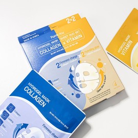 Collagen / 콜라겐x비타민하이드로겔 마스크 시트 듀오 세트