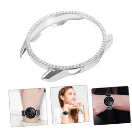 Mipcase Elegant Bling Watch Protector Case Durable Scratch Cover for Watch Stylish Jewelry Inspired Design Frame