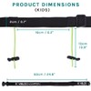 Adjustable Elastic Triathlon, Marathon, Running Sports Number Belt with Clip