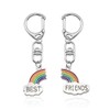 BFF Friendship Gifts for 2 - Best Friend Keychains BFF