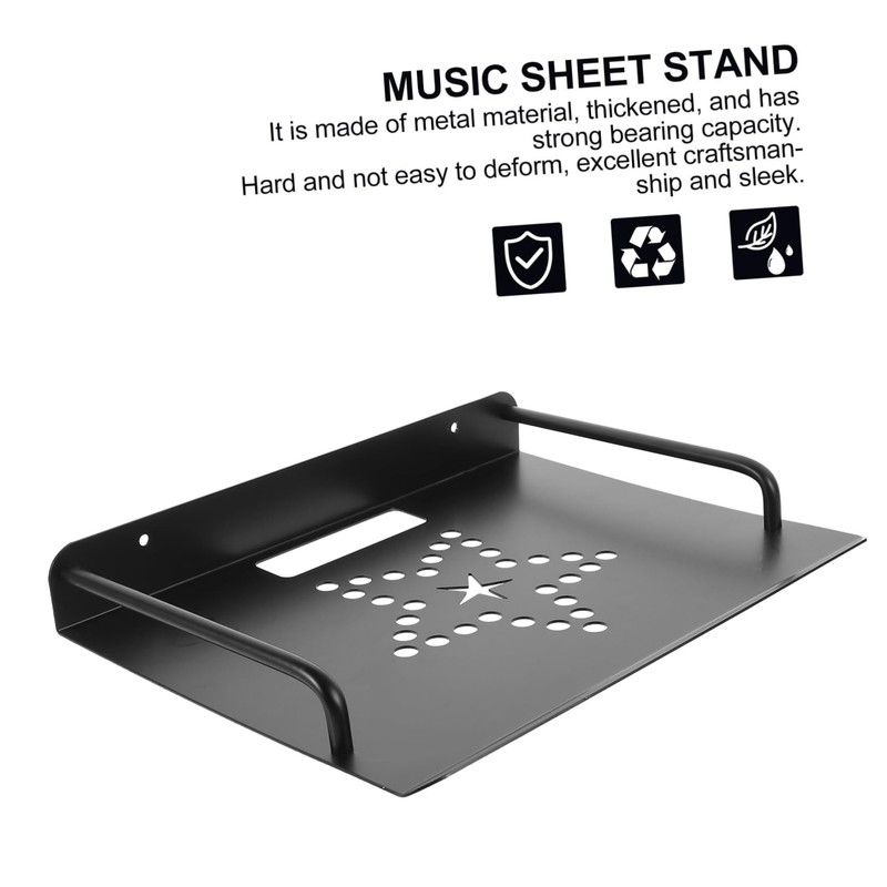 Operitacx Wall Mounted Projector Shelf Metal Router Rack for Easy