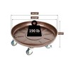 Tadpolebaby Heavy Duty Plant Caddy with Solid Rubber Wheels, Lockable,