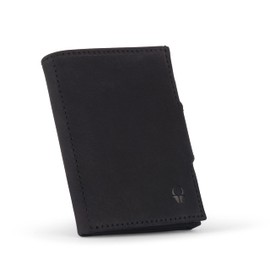 DONBOLSO NextGen Slim Wallet with Coin Compartment, RFID Protection, Credit Card Holder for up to 11 Cards, Minimalist Wallet, Vintage Brown