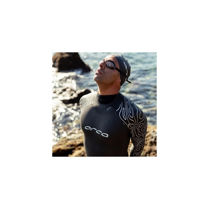 ORCA Killa Speed Swimming Goggles - Clear Black - Waterproof