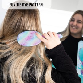 FRAMAR FRAMAR Detangling Brush for Curly Hair – Blue Tie Dye Hair Brushes for Women Detangler, Hair Brush for Women, Hair Detangler Brush for Curly Hair, Elegant Hair Brush Detangler Kids Hair Brush