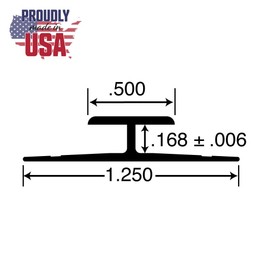 Outwater Aluminum H Channel Fits Material 1/8 to 5/32 Inch Thick Clear Anodized (Satin) Finish Aluminum Divider Moulding 46 Inch Length (Pack of 3)