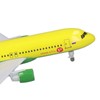 Aircraft Model Detachable Alighting Carriage Decoration Yellow Alloy Plane Model