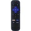 OEM Part- Remote Control Compatible with ONN Roku LED Smart