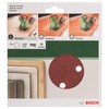 Bosch 2609256A29 Sanding Sheet Set for Random Orbit Sanders (5-Piece)