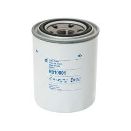 R010001 Full-Flow Spin-On Engine Oil Filter, White, Lube Filter Replacement for Efficient Engine Protection