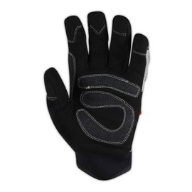 MAGID PGP40T ProGrade Plus Synthetic Leather Palm Glove with Neoprene Finger Guard, Work, Medium (12 Pair)
