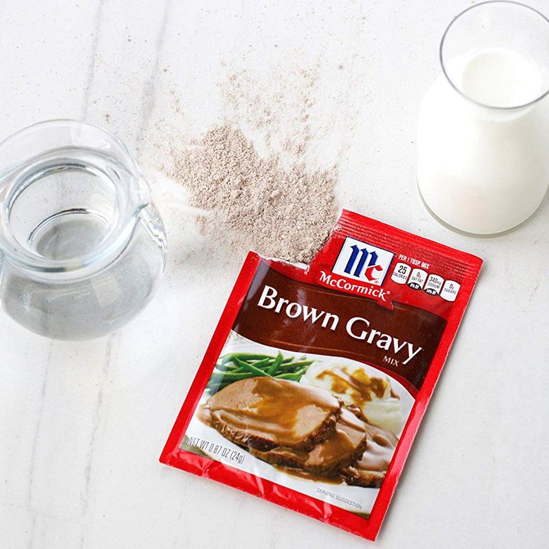 McCormick Brown Gravy Mix, 0.8700-ounces (Pack of24)