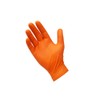 Unigloves GA0055 Pro-Tect Gloves, Nitrile, X-Large, Orange (Pack of 100)