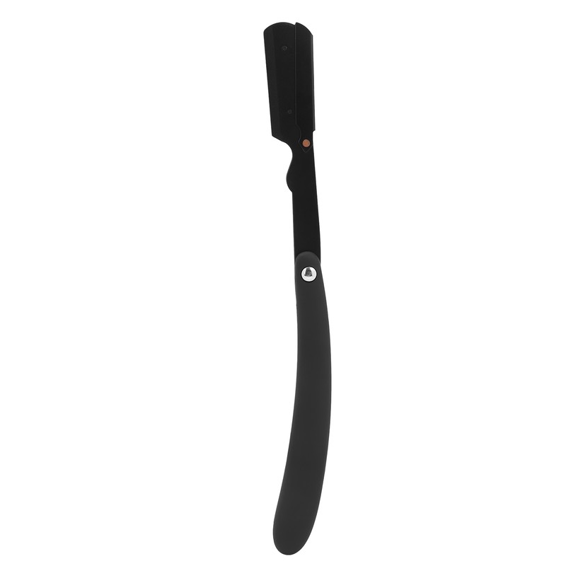 Men's Straight Edge Razor Stainless Steel Manual Razor for Barber