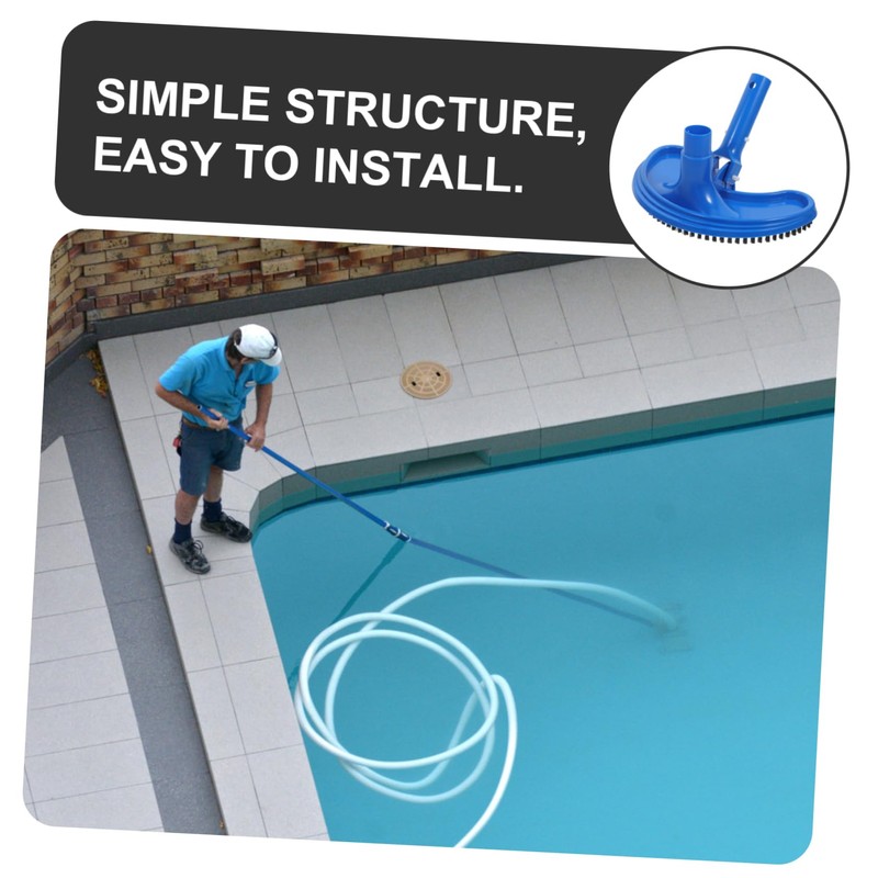 Levemolo Manual Pool Vacuum Head Shape Suction Tank Head for