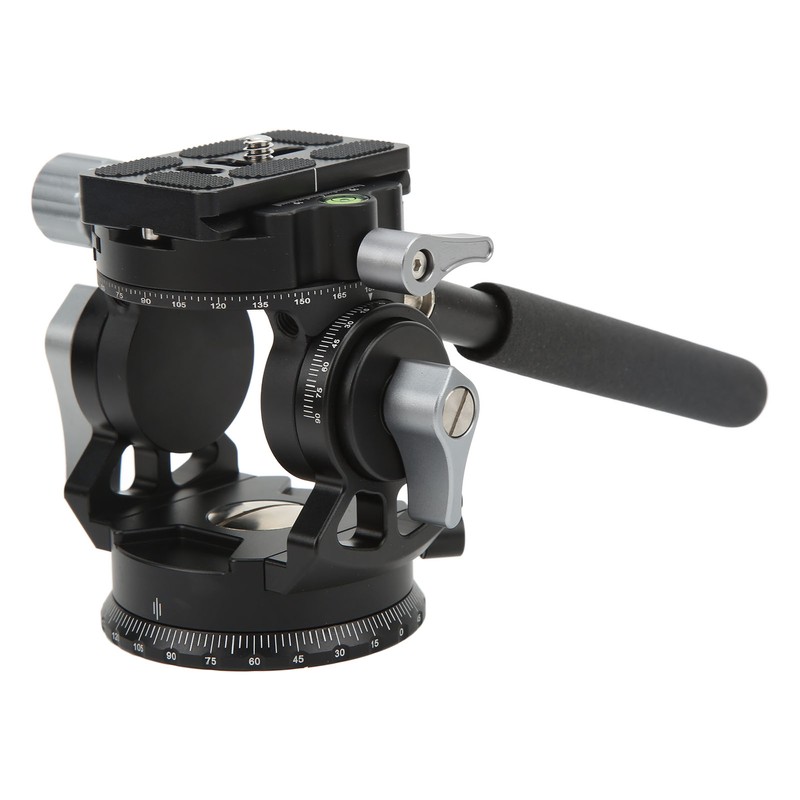 Camera Panoramic Tripod Head Aluminium Alloy with Handle Light Camera