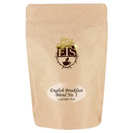 English Breakfast Blend No. 1 | Fine Cut Loose Leaf | Bold & Malty Assam-Kenyan Mix | Strong Morning Brew in Resealable 4oz Pouch | Quick Steep | Great Hot or Iced