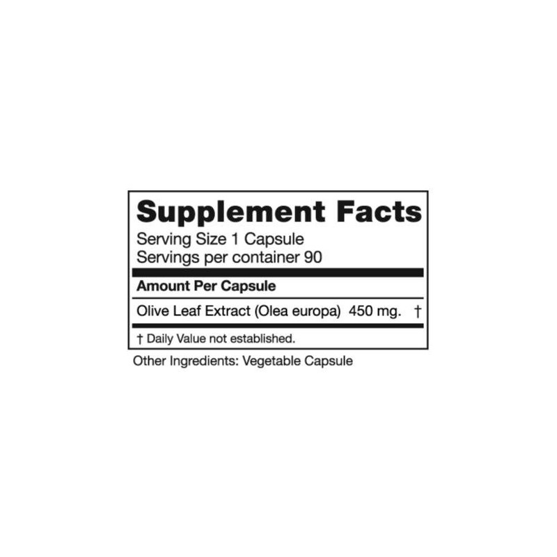 Seagate Products Olive Leaf Extract 90 Capsules
