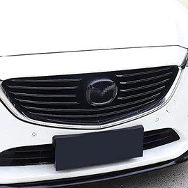 MAXDOOL Red Steering Wheel Cover Sticker Sequins Frame Trim for Mazda 3 6 CX-3 CX-5 CX-9 Interior Accessories (Red)