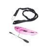 POFET 2 x Expandable Kayak Paddle Leash with D Shape
