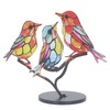 Alloy Metal Bird Series Home Decoration Stress Relief Base Removable