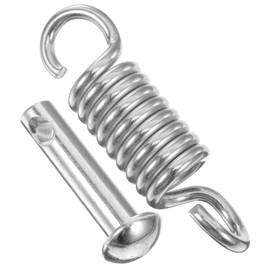 5.11Inch Egg Chair Spring Hook,Hammock Swing Spring Porch Suspension Extension Hook for Swing Hanging Chair Boxing Bag Swimming Pools Patio Gym