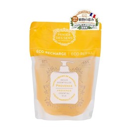 Panierdessens Essentials Liquid Marseille Soap Provence Refill, 16.9 fl oz (500 ml), Refill, Liquid Soap, Full Body, Blance