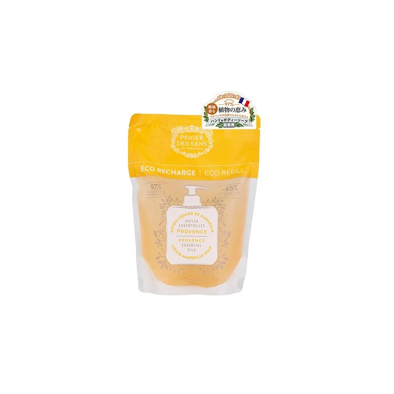 Panierdessens Essentials Liquid Marseille Soap Provence Refill, 16.9 fl oz
