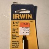 Irwin Carbide Tile and Glass Drill Bit 1/4" 50516