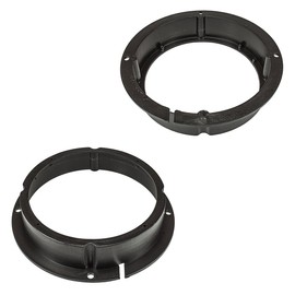 tomzz Audio 2825-000 Speaker Rings Adapter Brackets Compatible with Kia NIRO Carnival Sportage Soul Front Door for 165 mm DIN Speaker