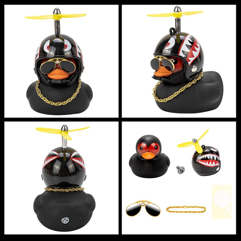 2 PCS Car Dashboard Accessories Car Accessories Car Duck Decoration