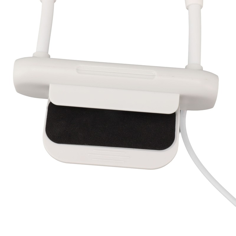 White Desktop Screen Fan with Adjusting Clip 3 Gear 360°