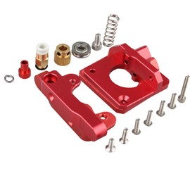 Jopto Upgraded Right Hand MK8 Bowden Extruder Aluminum Drive Feed Replacement 3D Printer Extruders Kit Compatible with Creality CR-10, CR-10S, CR-10 S4, RepRap Prusa i3, 1.75mm