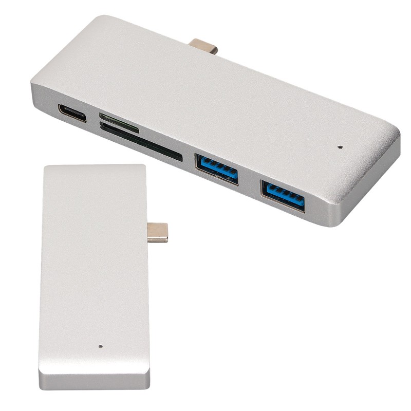 USB C Hub Portable 5 in 1 PD Fast Charge
